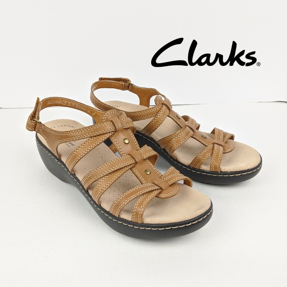 Clarks Delana Curve Wedge Sandal